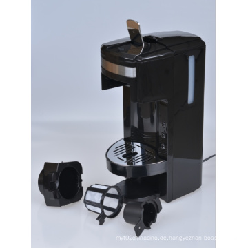 2 in 1 K-Cup Kapsel Kaffeemaschine